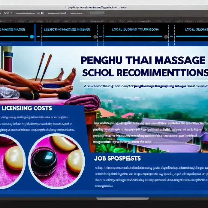 澎湖泰國按摩學校推薦|3間優質課程比較,考照就業一次搞定 澎湖泰國按摩學校推薦|3間優質課程比較,考照就業一次搞定